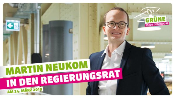 Bild: Martin Neukom in den Regierungsrat