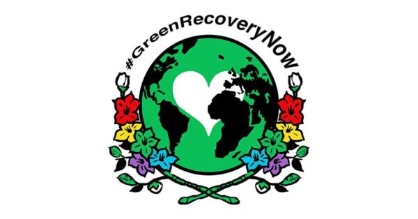 Logo #GreenRecoveryNow