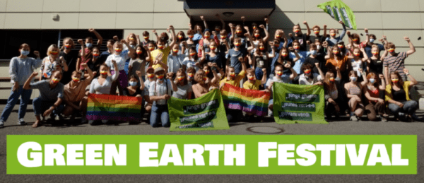 Foto: Junge Grüne aus der ganzen Schweiz am Green Earth Festival (Junge Grüne Schweiz, zvg)