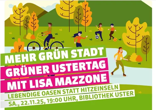 Grüner Ustertag 2025: Mehr Grün Stadt Grüner Ustertag 2025: Mehr Grün Stadt